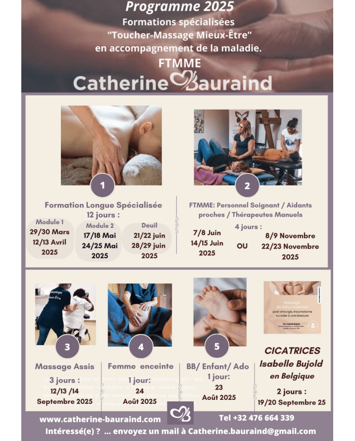 Formations spécialisées en accompagnement de la maladie